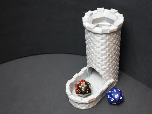 Small Dice Tower