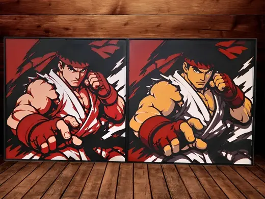 Ryu (incl: 4 Colour and 7 Colour) - Street Fighter