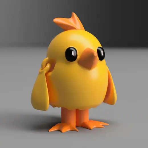 Cute Articulated Chick
