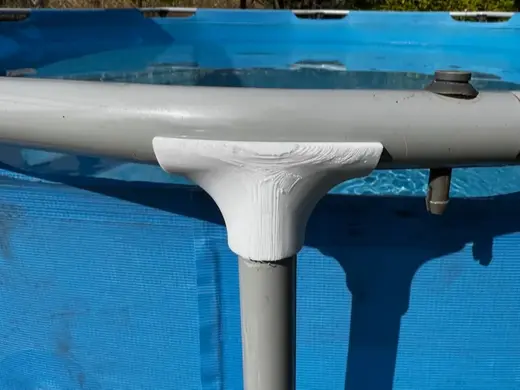Avenli pool t-connector, metal leg connector