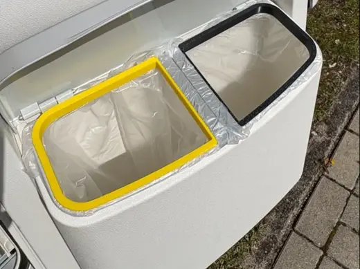 Fendt Caravan Mülleimer Trennung (A1Mini druckbar)