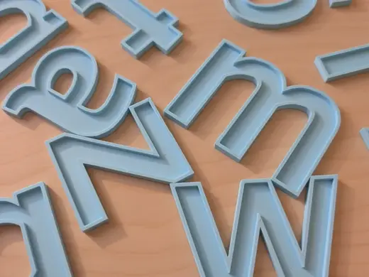 Sensory Alphabet