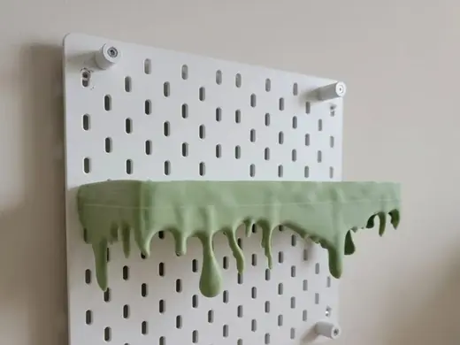 Drip shelf 3D for Skådis or wall mount