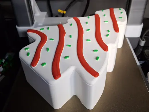 Little Debbie Xmas tree box