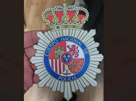 HUEFORGE Escudo Cuerpo Nacional de Policia España