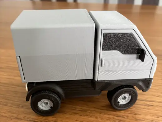 Cyberbrick Truck Alternate Back
