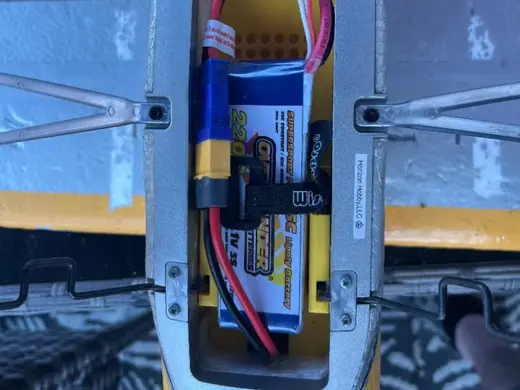 Carbon cub S2 Battery Landing gear support tray