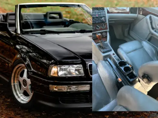 Audi Typ 89 (80) Cabriolet Getränkehalter
