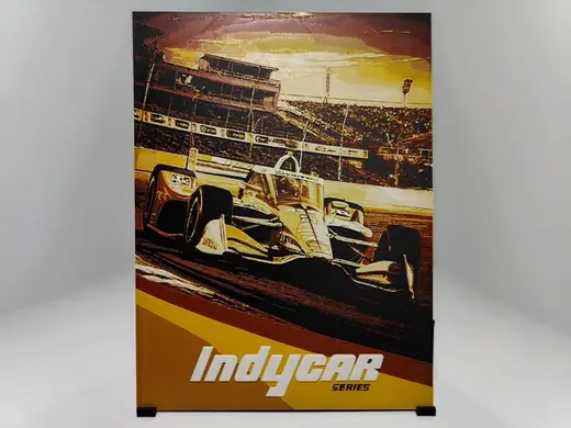 IndyCar Series Poster - Hueforge
