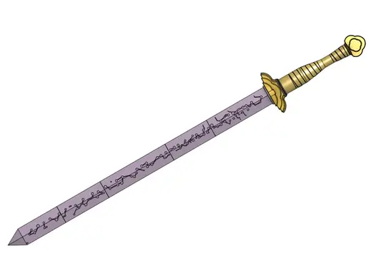 Rumi Sword from KPop Demon Hunters
