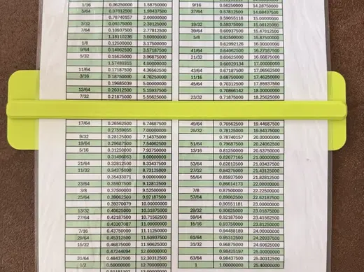 Pattern/Page Guide for Knitting or Crotcheting V2