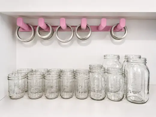Mason Jar Ring Racks