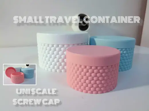 Small Travel Container, Uniscale
