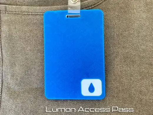 Lumon Access Pass holder for RFID cards