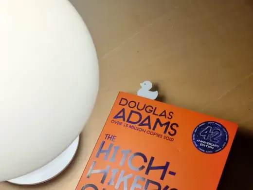 Cute Duck Bookmark