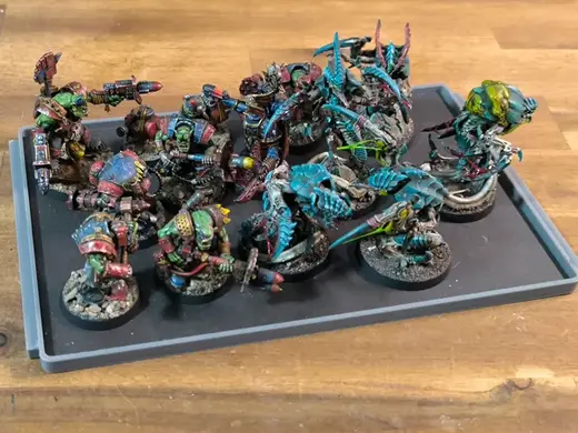 Magnetic Sheet Tray for Warganizer