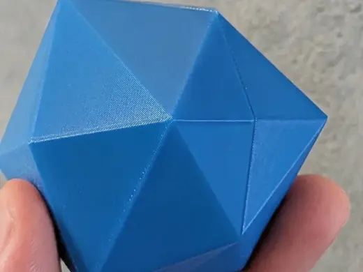 Snap-Fit Tetrakis Hexahedron Capsule