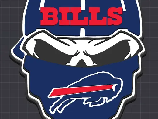 Buffalo Bills Superfan Medallion
