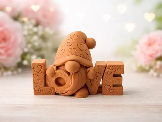 Herzwichtel LOVE Aufsteller