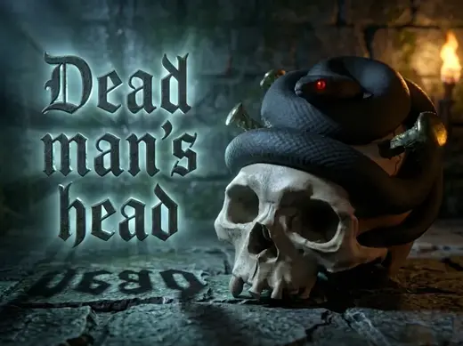 Dead man's head - d&d, rpg, prop