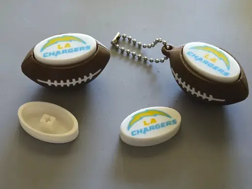 Chargers Football Clicker Fidget