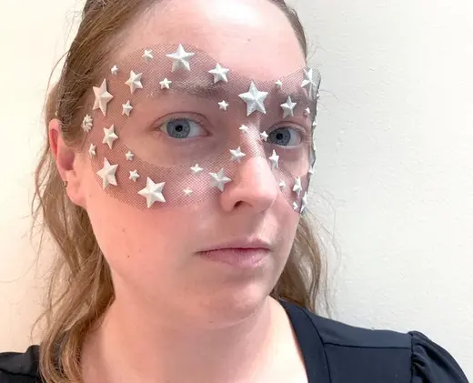 All Stars Floating Masquerade Mask