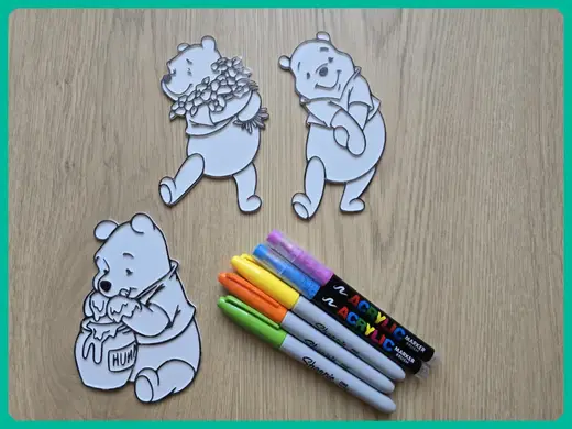 Winnie The Pooh Diy Coloring No Ams 2 Disney