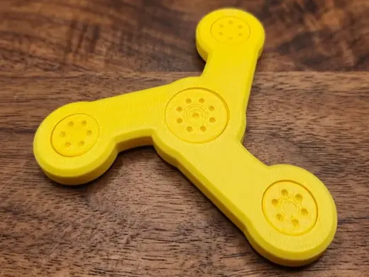 Print‑in‑Place Fidget Spinner
