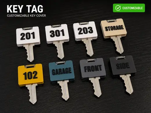 Customizable Key Cover / Key Holder Plaque