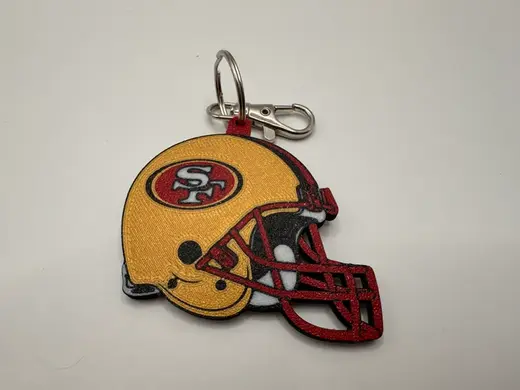 San Francisco 49ers Keychain