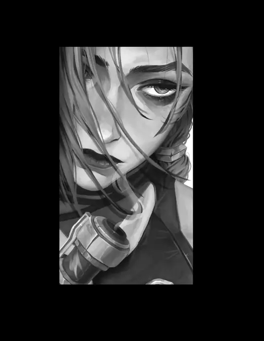 HueForge Jinx Arcane LoL