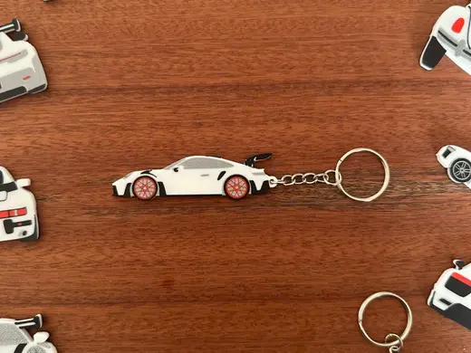 Porsche 911 GT3 RS Keychain