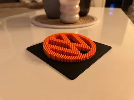 VW LOGO Schichtweise Layered Gerippt Geschnitten