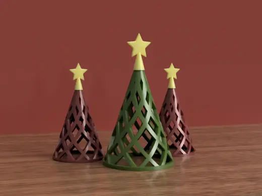 Arbol Navidad Espiral Minimalista