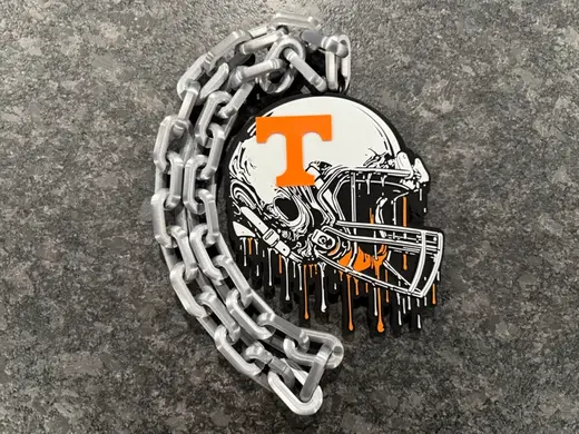 Tennessee Volunteers Helmet Drip Hype Chain