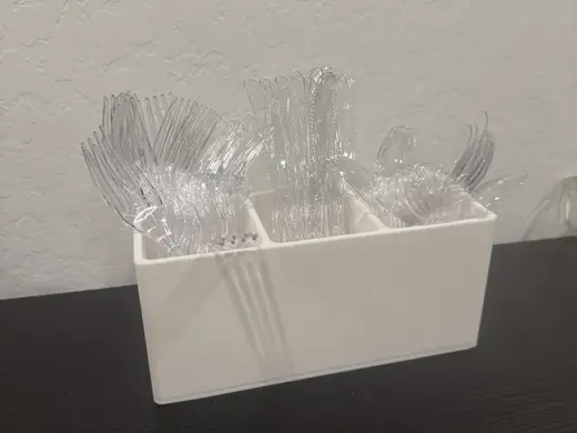 Sleek Utensil Holder – Perfect for BBQs & Picnics
