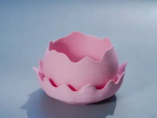 花型花盆(带底部排水孔)