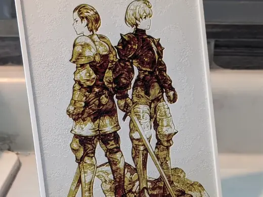 Final Fantasy Tactics - Ramza and Delita Art
