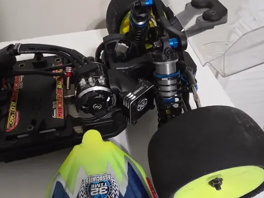Team Associated B7 Fan to Motor Shroud