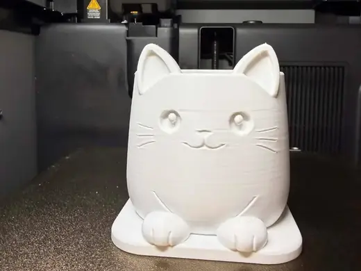 Cute Cat Pencil Holder | Adorable Desk Organizer