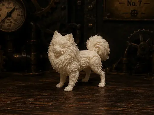 Pomeranian - Dog - Steampunk - Animal