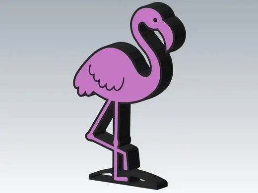 Flamingo Lamp