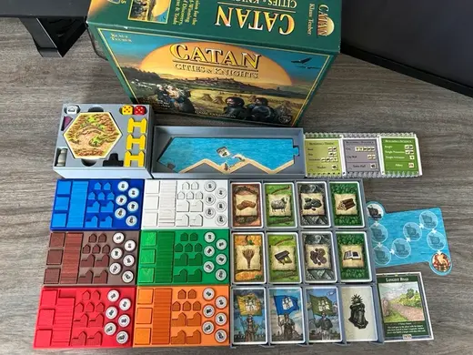 Catan Game Piece Organizer for Expansion Pack