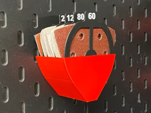 Skådis holder for Sanding pad 93mm