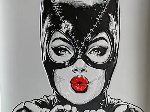 Catwoman (DC Comics) HueForge (3 Colors) Artwork