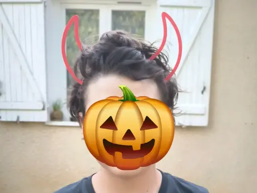 Monster Headband for Kids Devil Horns & Alien Eyes