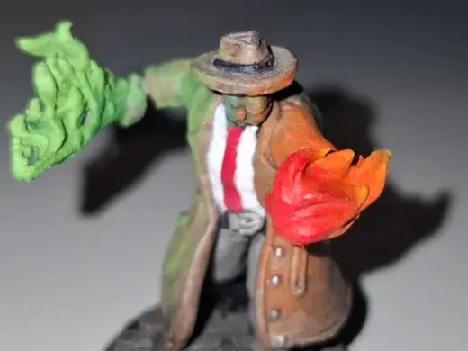 Tortle Bladesinger Detective Mini from Heroforge