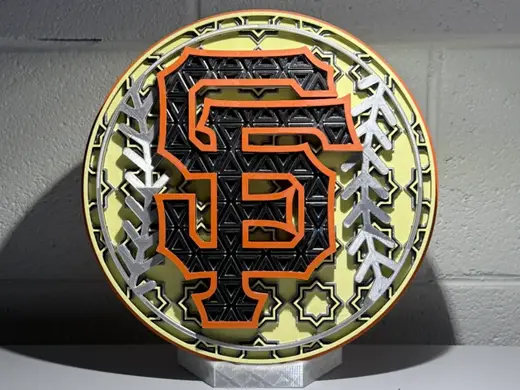 San Francisco Giants Dimensional Mosaic