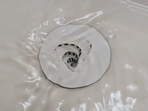 Vortex Bathroom Sink Hair Catcher (33mm & 35mm)