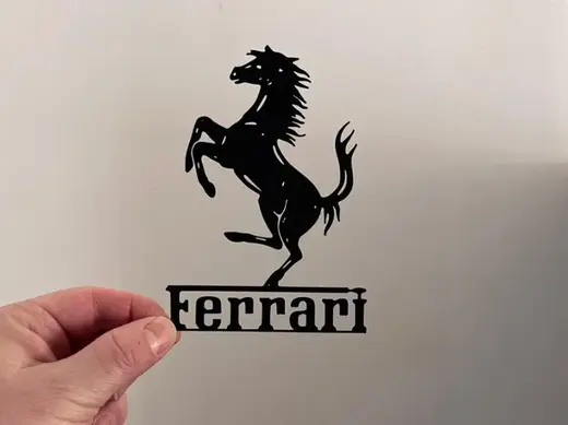 Wall Art Cars - Ferrari logo